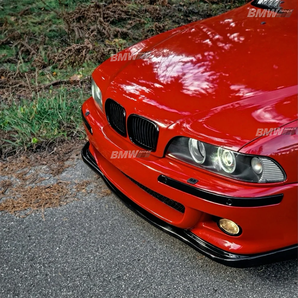 BMW E39 95-04 Kiiltävän musta etulippa M5 / M-Sport / M-look etupuskuriin - Image 3
