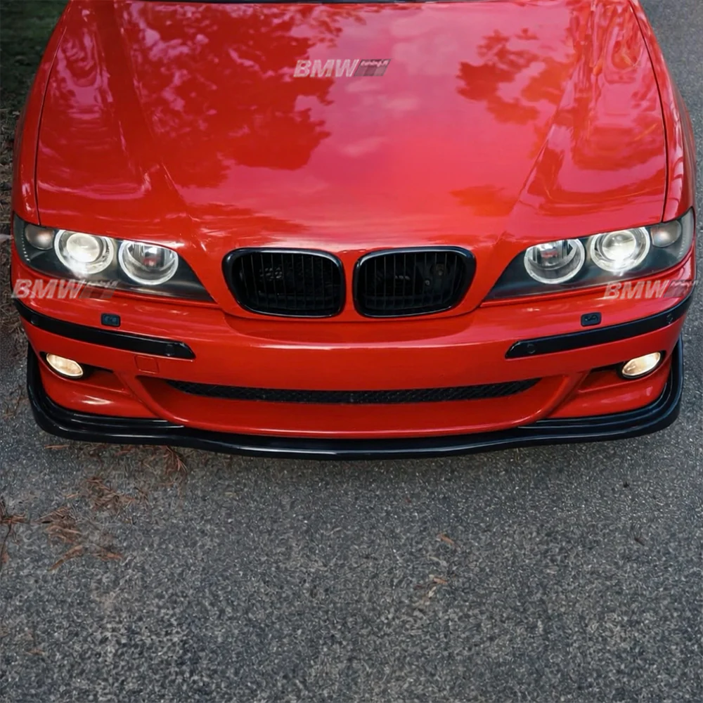 BMW E39 95-04 Kiiltävän musta etulippa M5 / M-Sport / M-look etupuskuriin - Image 5