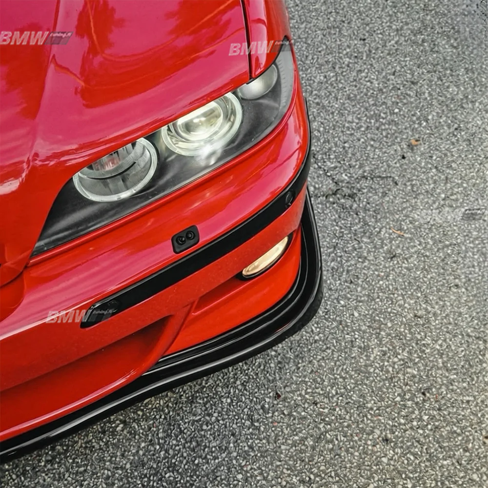 BMW E39 95-04 Kiiltävän musta etulippa M5 / M-Sport / M-look etupuskuriin - Image 6