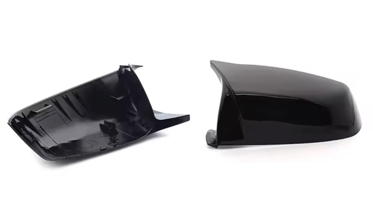 BMW E60 E61 F10 F11 LCI kiiltävän mustat M-look peilinkuoret - Image 3