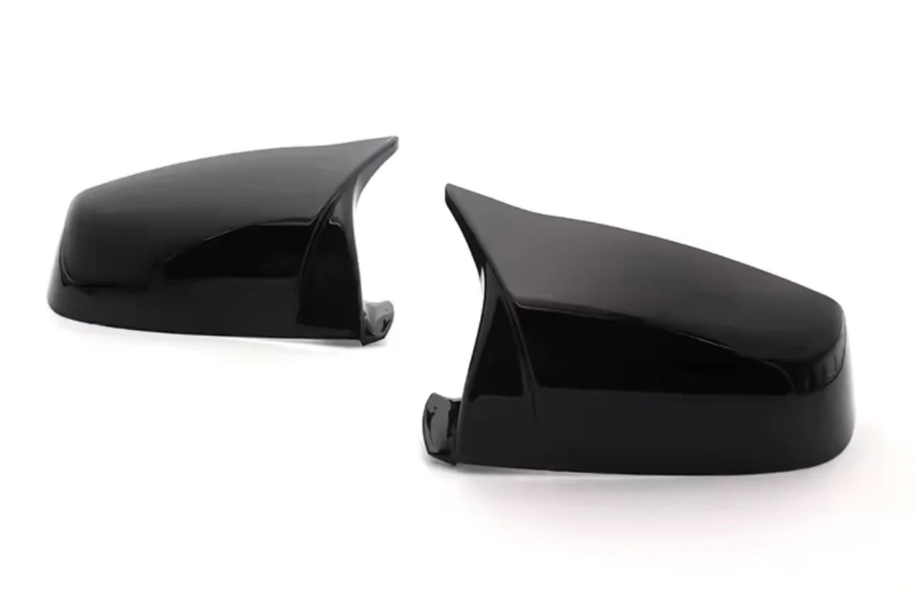 BMW E60 E61 F10 F11 LCI kiiltävän mustat M-look peilinkuoret - Image 4