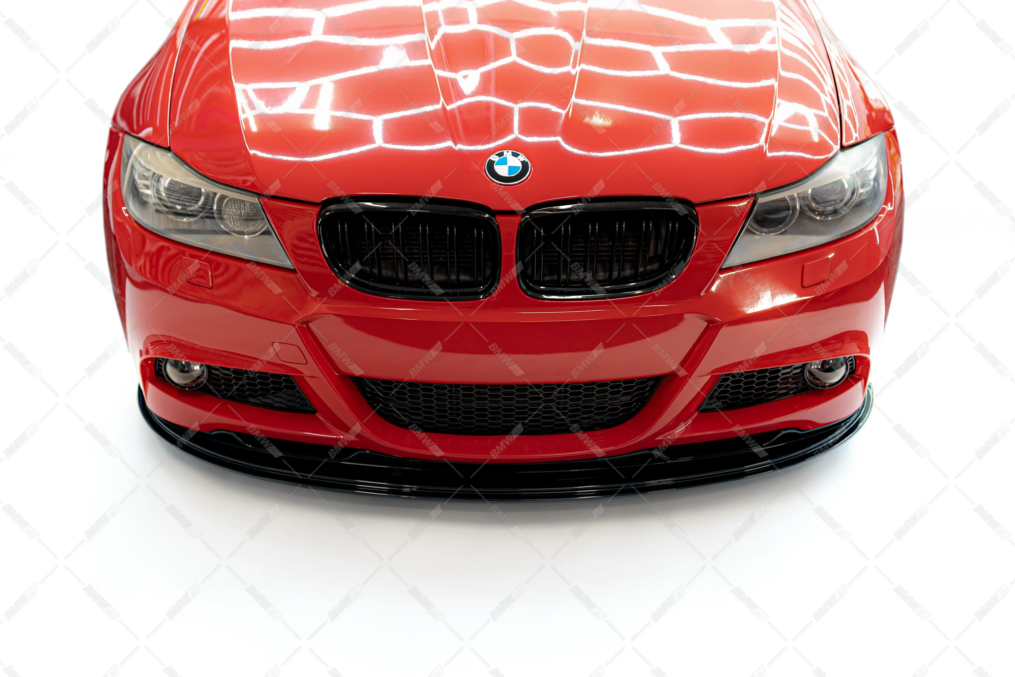 Bmw E90/E91 LCI kiiltävän musta Hockenheim etuspoileri - Image 4