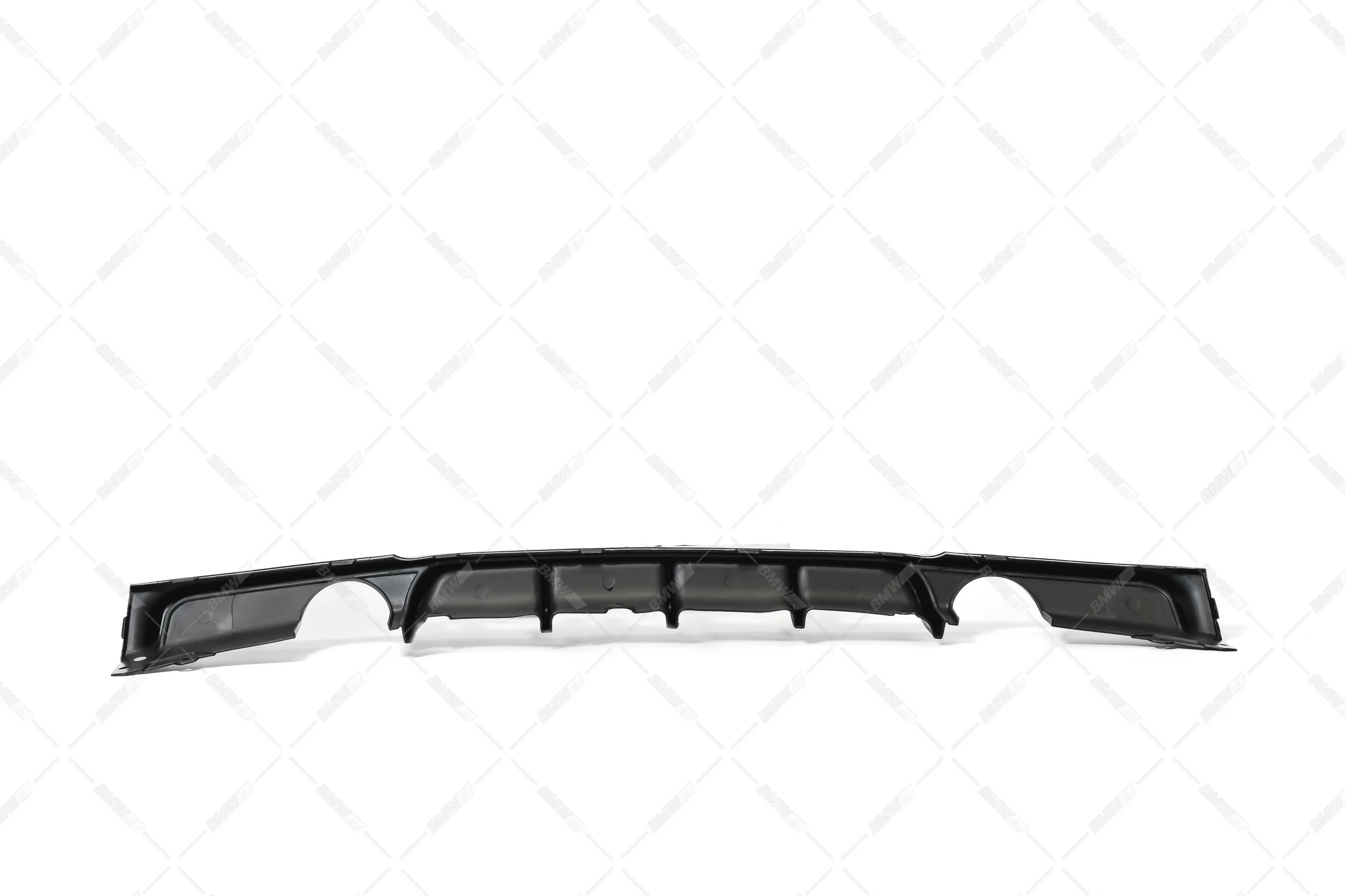 BMW F30 F31 M-Performance diffusori kiiltävän musta M-Sport takapuskuriin 1+1 putkenpäille - Image 6