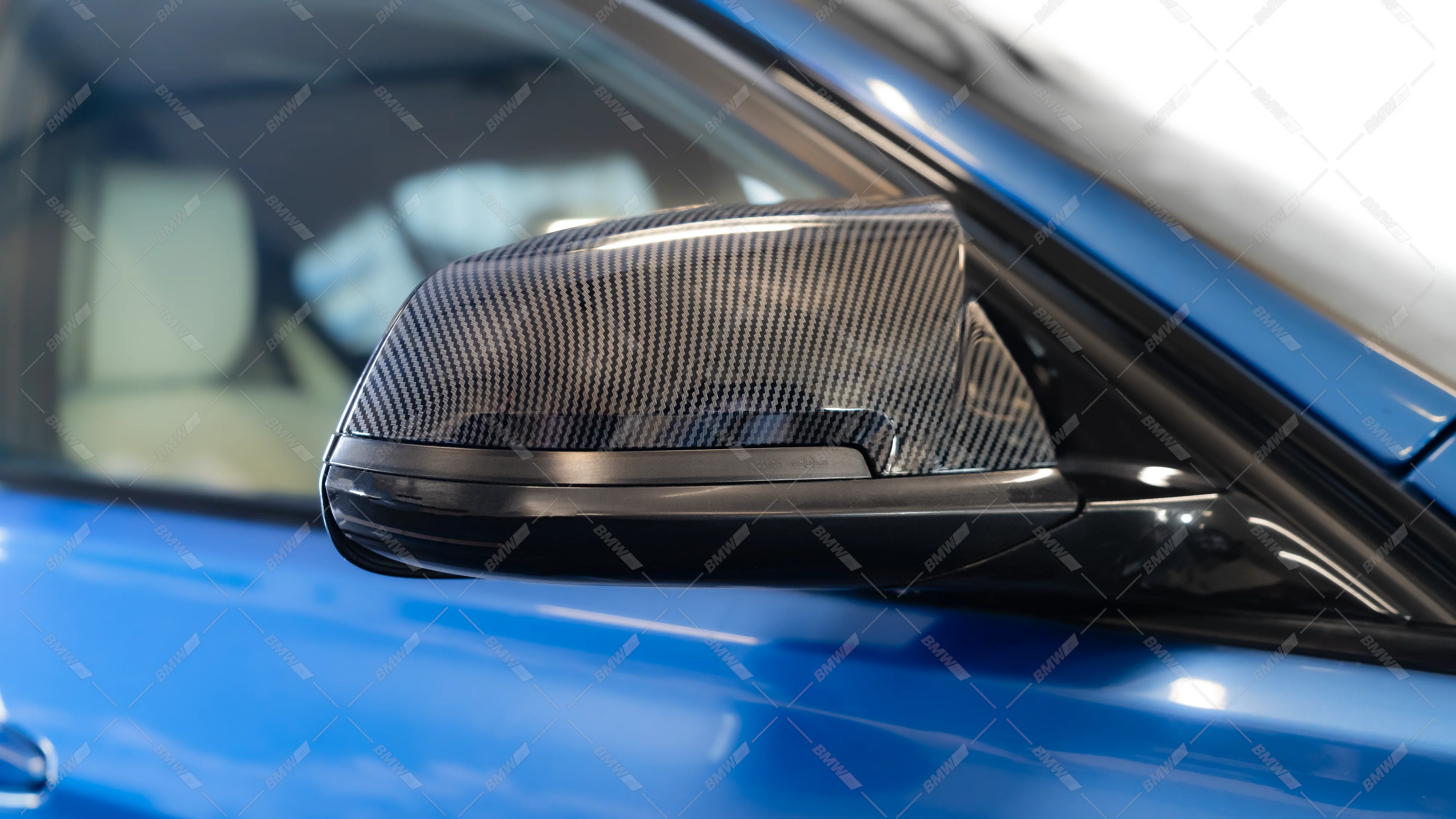 BMW F20/F21, F22/F23, F30/F31, F32/F33, F36, M-Look peilinkuoret carbon-look - Image 4