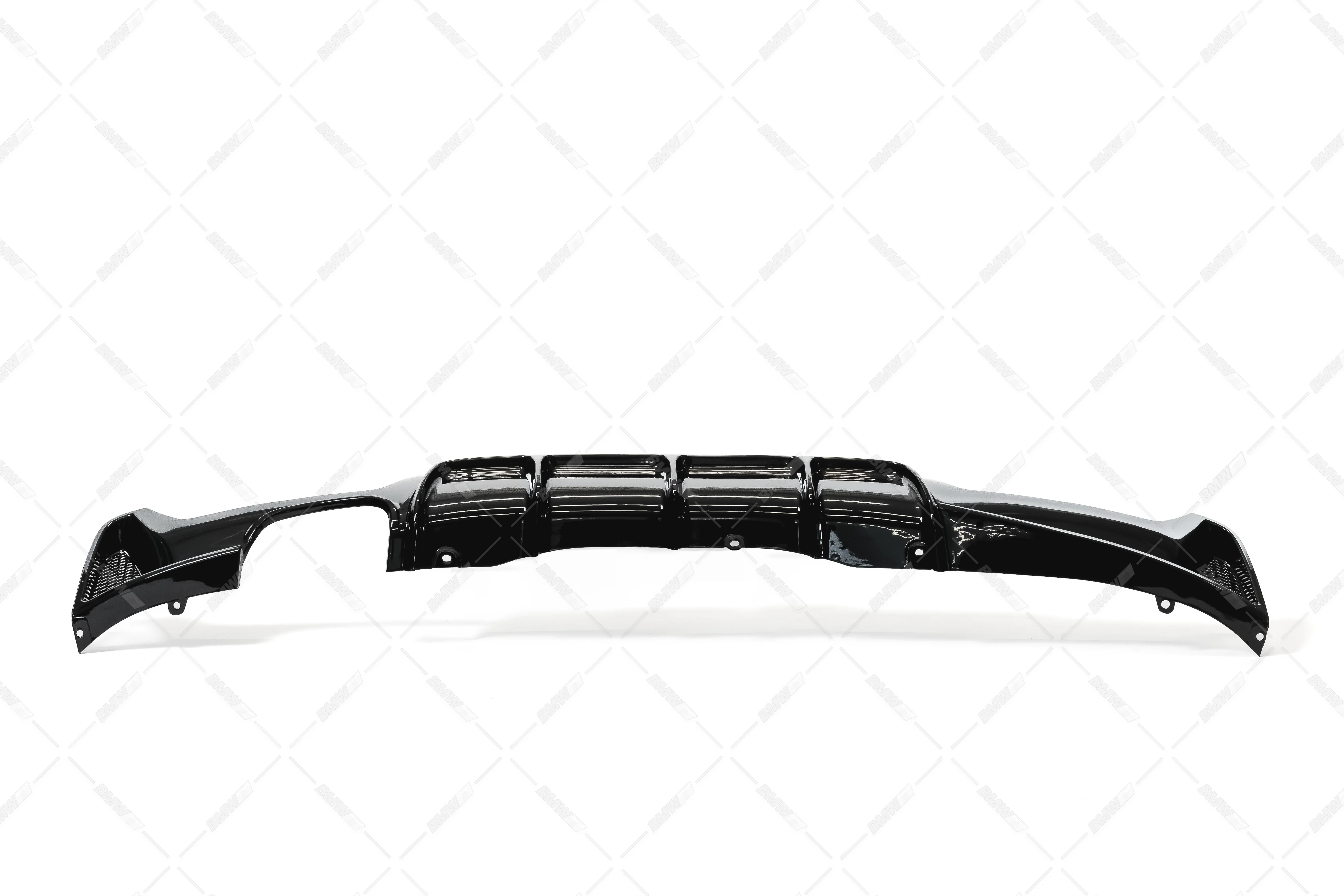 BMW F32 F33 F36, M-Performance kiiltävän musta takapuskurin diffuusori - Image 5