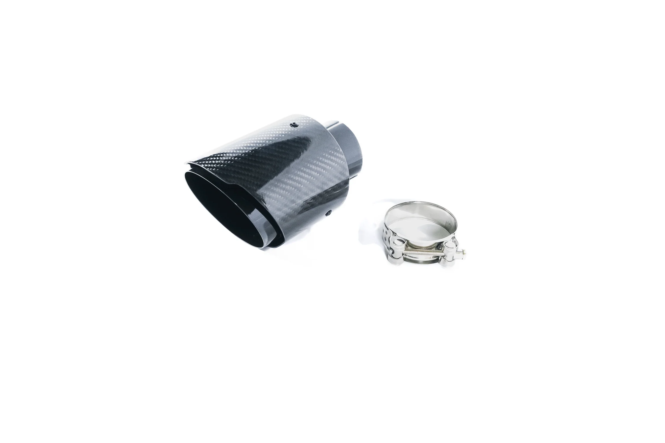 BMW Musta/hiilikuitu putkenpää 101mm - Image 5