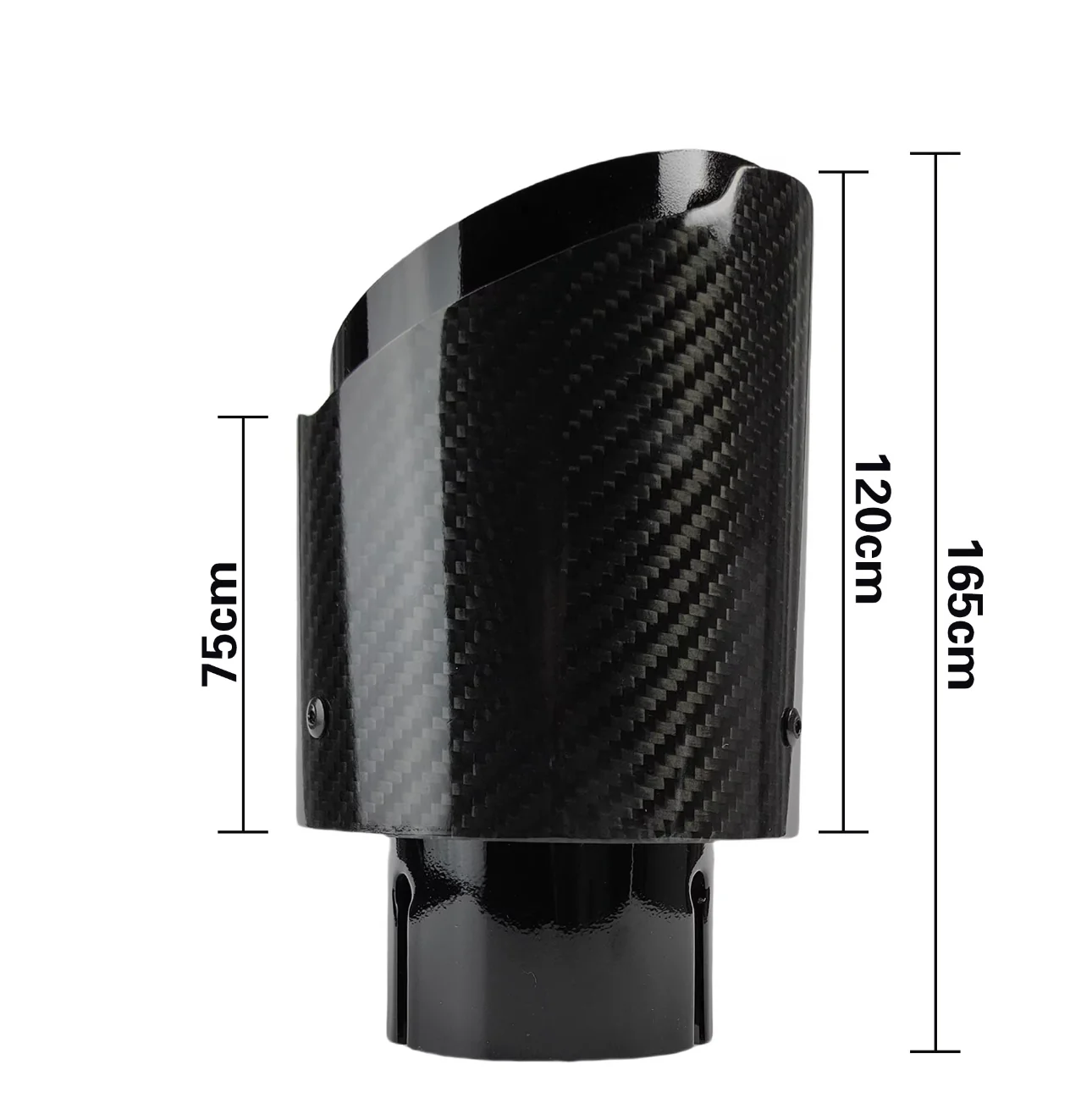 BMW Musta/hiilikuitu putkenpää 89mm - Image 4