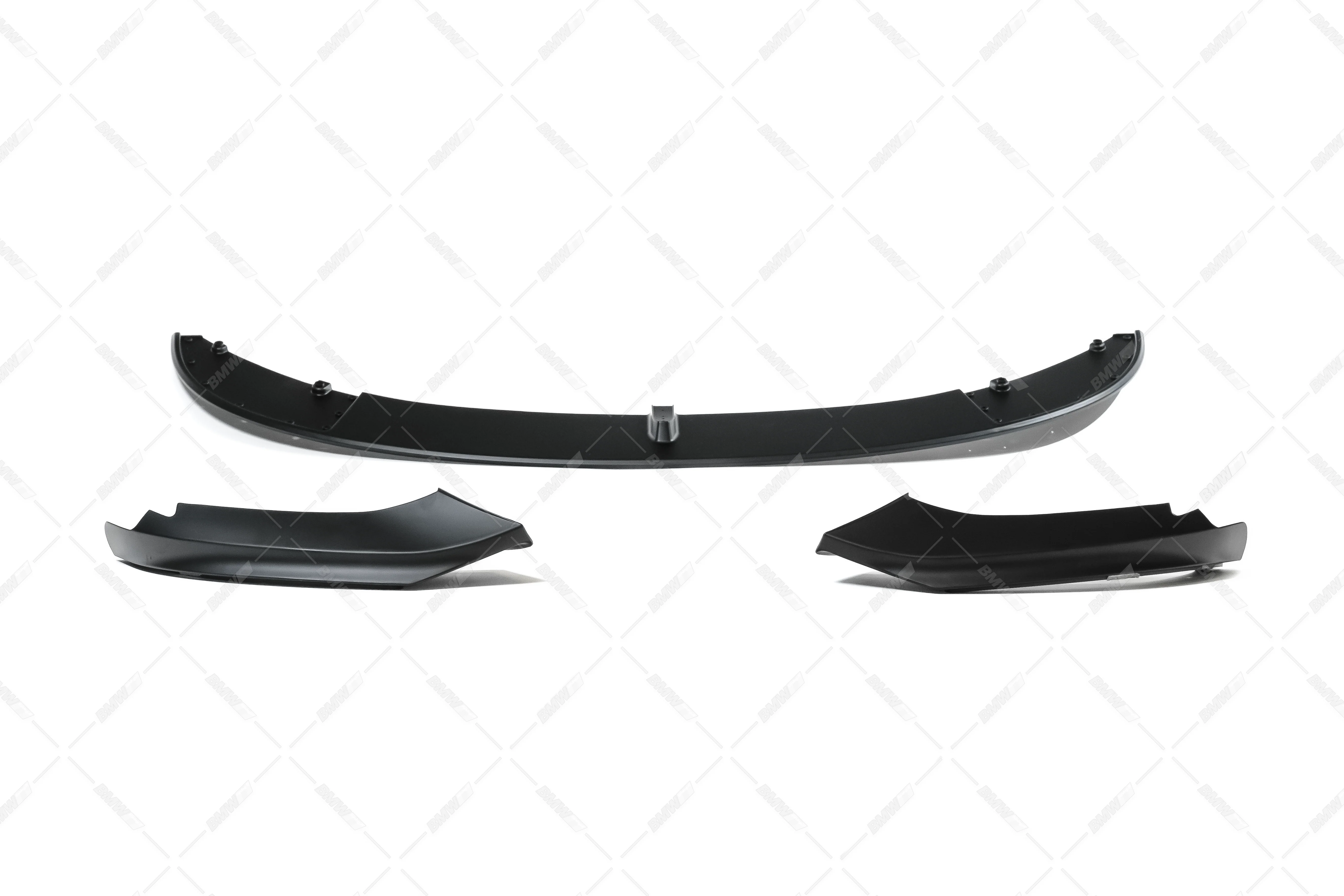 BMW F32 F33 F36, M-Performance etupuskurin lippa matta musta - Image 5