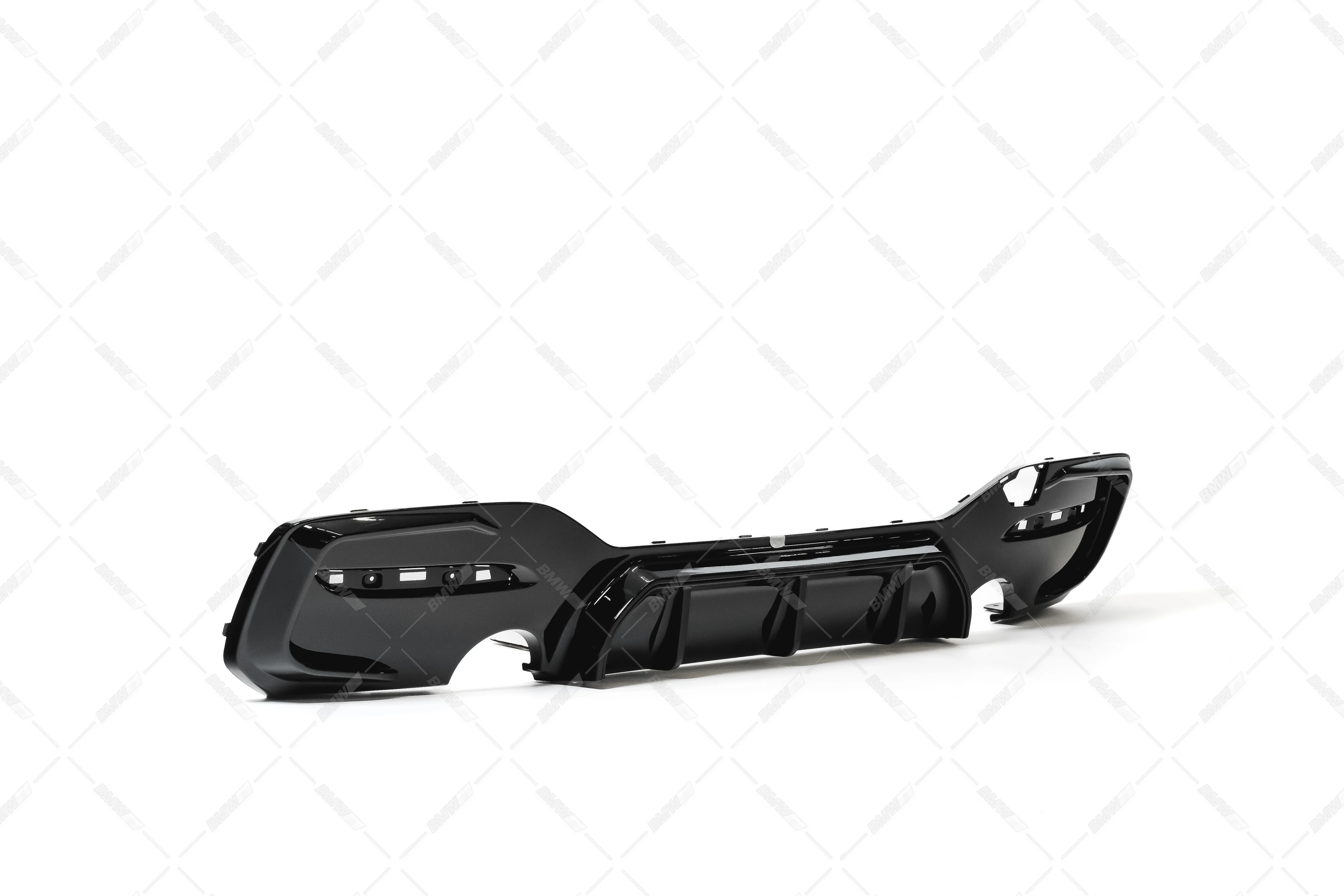 BMW F20 F21 LCI M-performance look takapuskurin diffuusori kiiltävän musta - Image 3