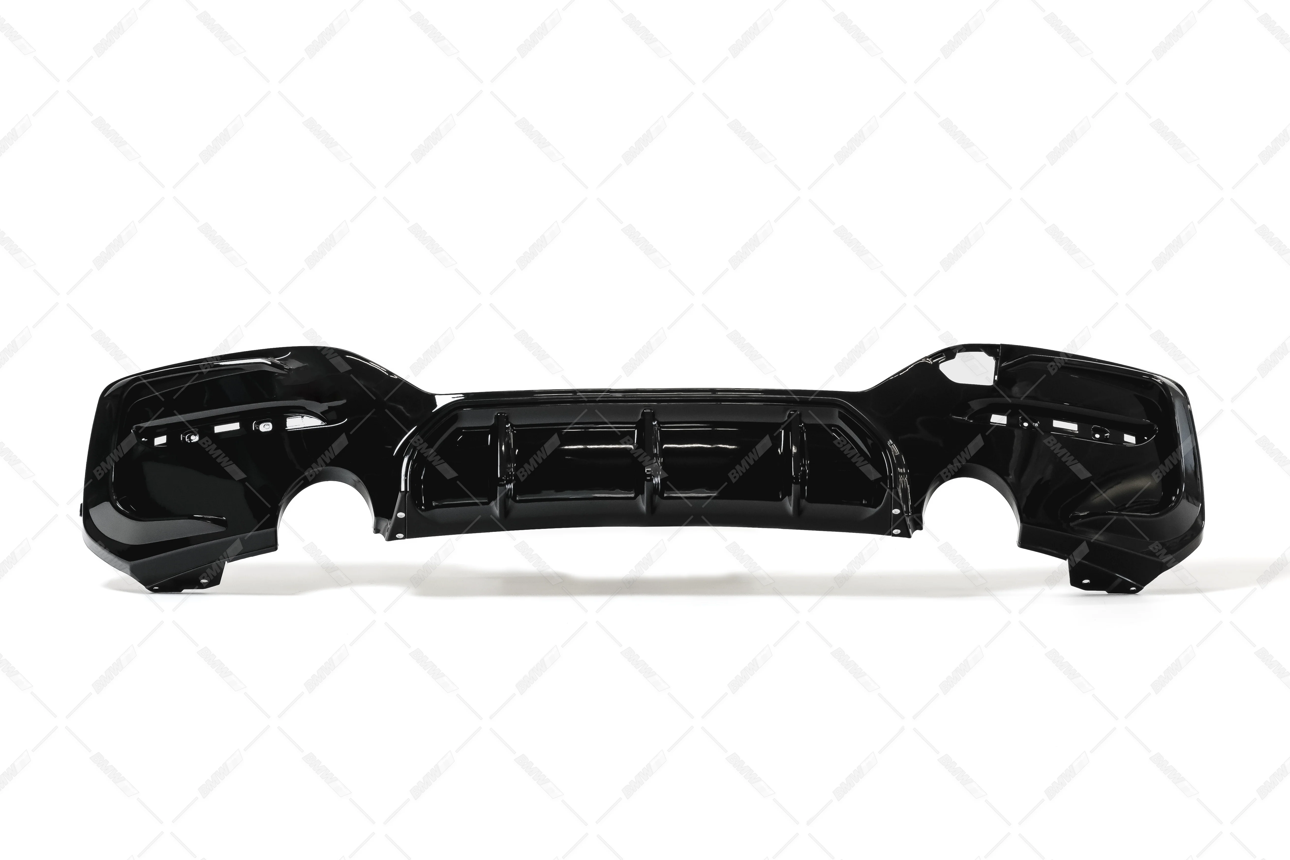 BMW F20 F21 LCI M-performance look takapuskurin diffuusori kiiltävän musta - Image 4