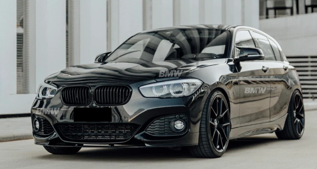 BMW F20 F21 LCI, Kiiltävän musta M-performance etupuskurin lippa - Image 6